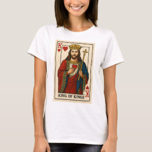 King of Kings Jesus Playing Card T-Shirt