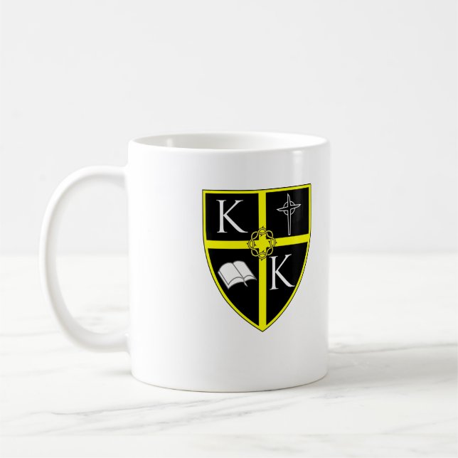 King of Kings Shield Mug Plain (Left)