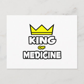 King of Medicine Postcard