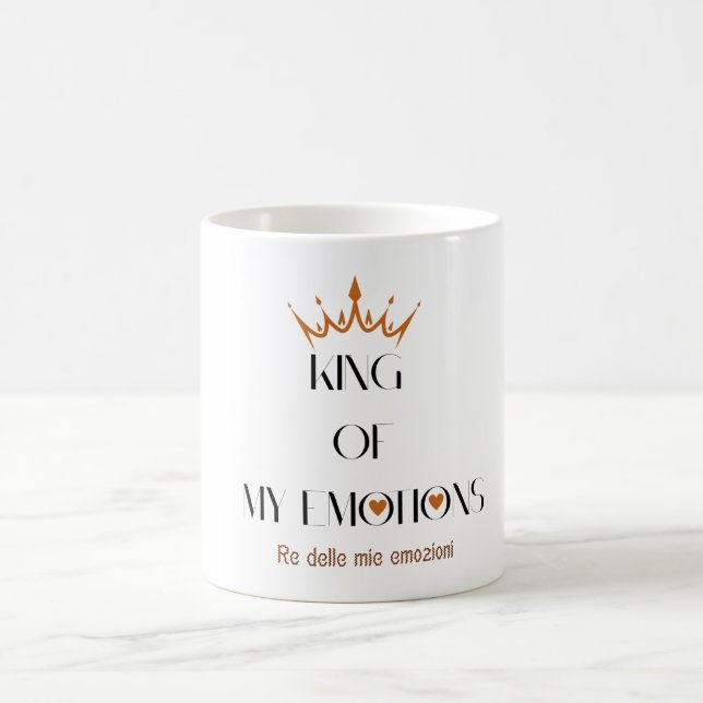 King of My Emotions Mug (Center)