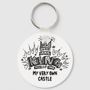 King Of My Very Own Castle Key Ring