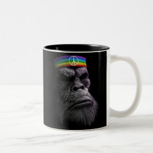King of Peace Two-Tone Coffee Mug