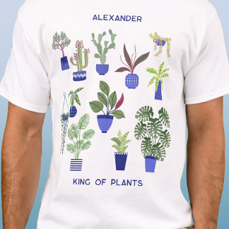 King of Plants Personalised T-Shirt