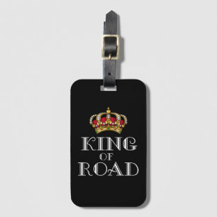 King of road luggage tag