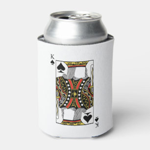 King of Spades - Add Your Image Can Cooler