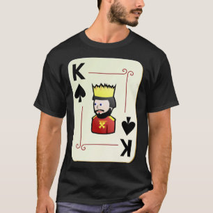 King Of Spades Deck Of Cards Halloween Costume T-Shirt