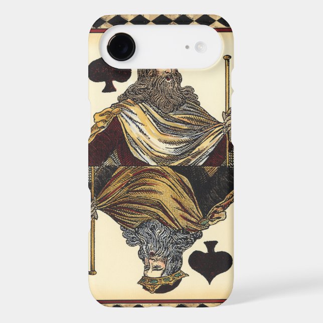 King of Spades Playing Card by Vision Studio Case-Mate iPhone Case (Back)