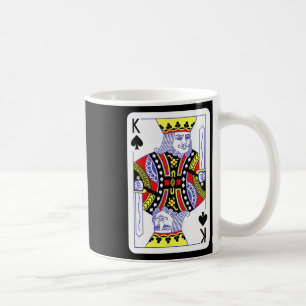 King Of Spades Playing Cards Halloween Costume Cas Coffee Mug