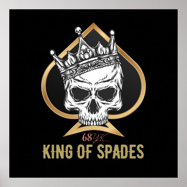 King of spades poster (Front)