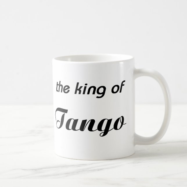 King of Tango design! Coffee Mug (Right)