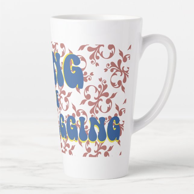 King of Teabagging Latte Mug (Right)