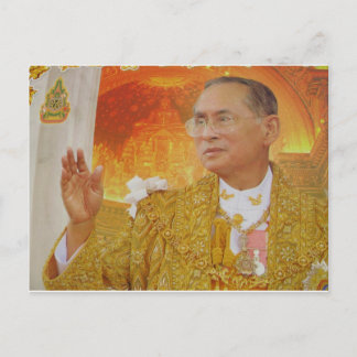 King of thailand postcard
