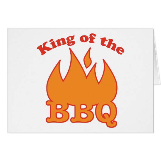 King Of The BBQ Card