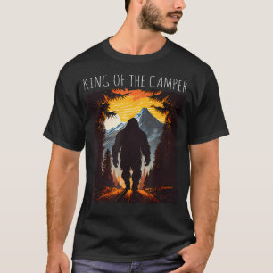 King Of The Camper Bigfoot Hiking T-Shirt