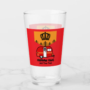  King of the Camper - Funny Camping RV   Glass