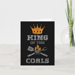 King Of The Coals Grill Barbecue Meat Grilling Bbq Card