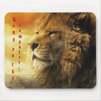 King of the computer! mouse mat