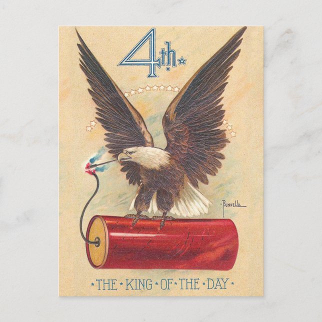 King of the Day Postcard (Front)