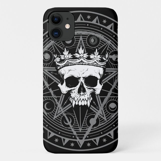 King of the Dead: Dark Royal Vampire Sigil Case-Mate iPhone Case (Back)