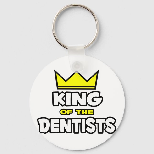 King of the Dentists Key Ring (Front)