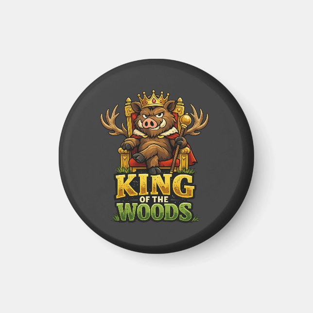 King of the Forest Magnet (Front)
