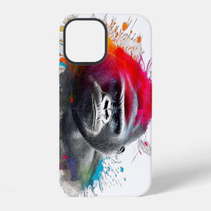 King of the Forest: Majestic Gorila Espald iPhone 12 Case