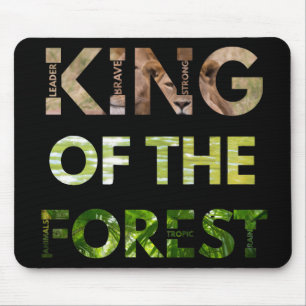 King of the Forest  Mouse Mat