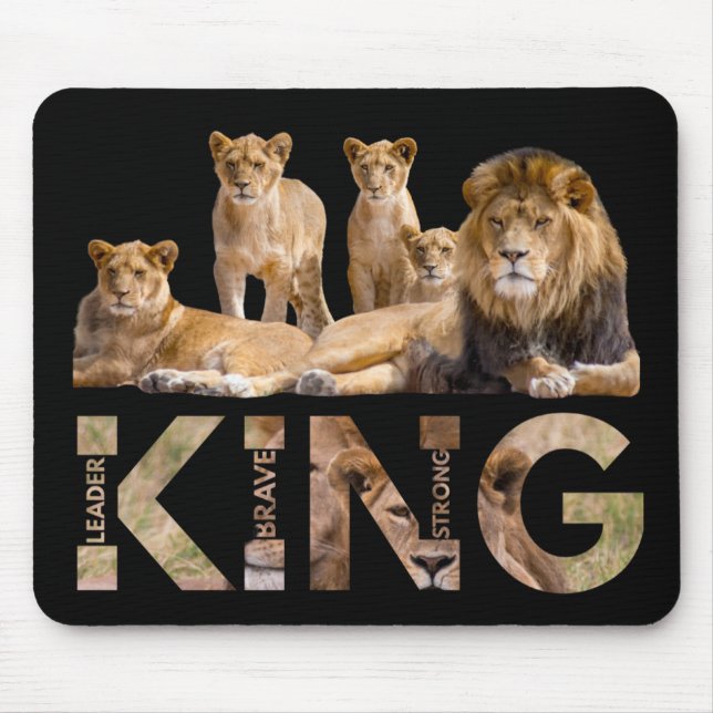 King of the Forest Mouse Mat (Front)
