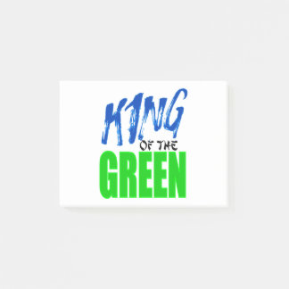 king of the green dark green post-it notes