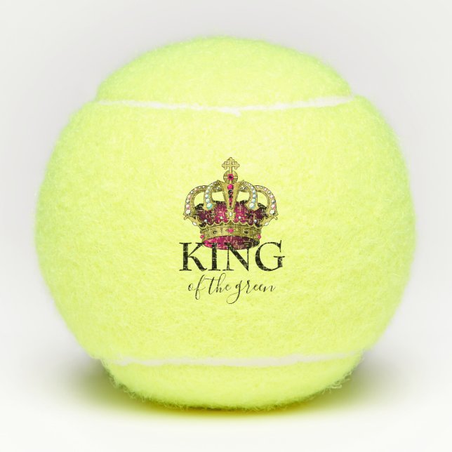 King of the green tennis balls (Front)