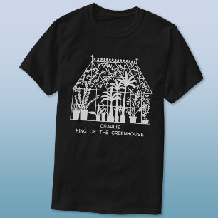 King of the Greenhouse Personalised Gardening T-Shirt