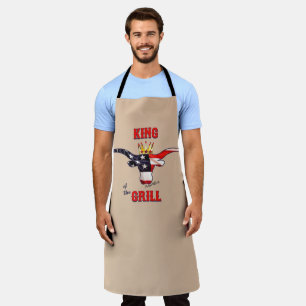 King Of The Gril, Longhorn Steer Apron