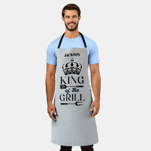 King of the Grill All-Over Print Apron