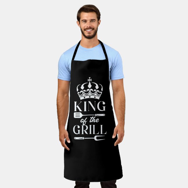 King of the Grill Apron (Worn)