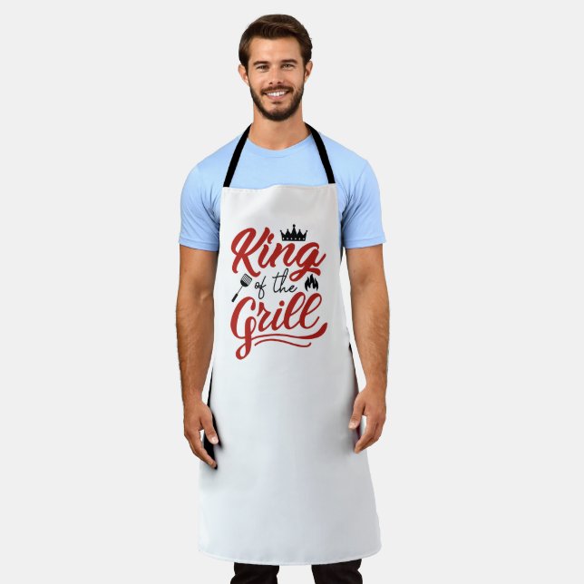 King Of The Grill Apron (Worn)