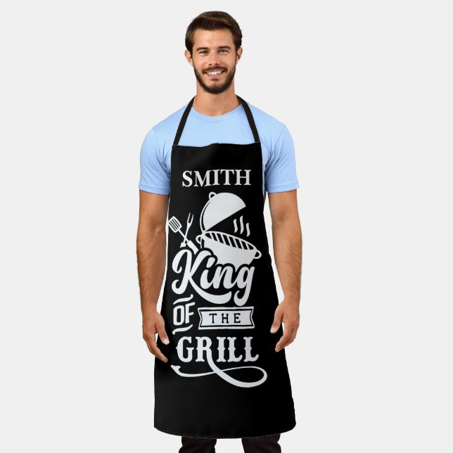 King of the Grill Apron (Worn)