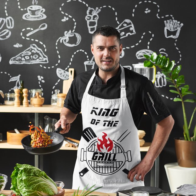 King of the Grill Apron (Creator Uploaded)