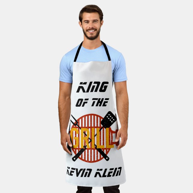 King of the Grill Apron (Worn)