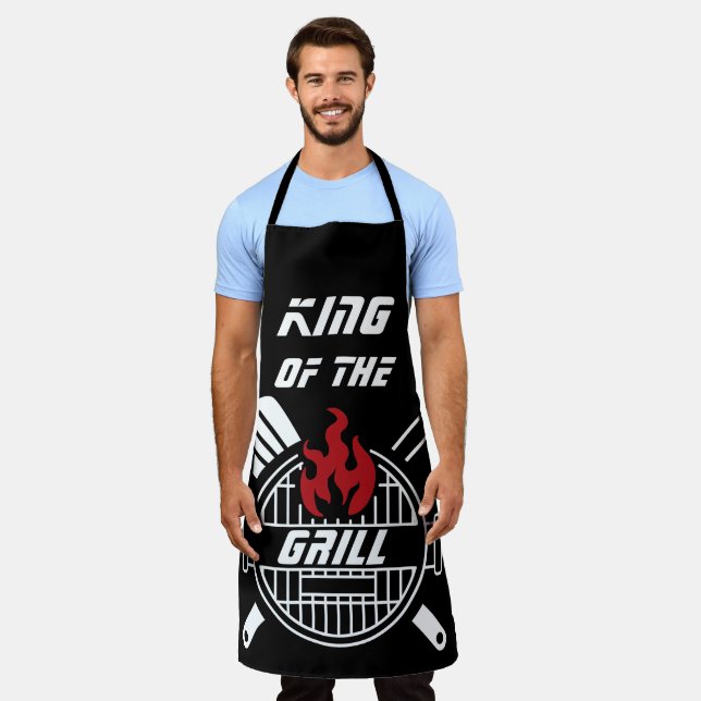 King of the Grill Apron (Worn)