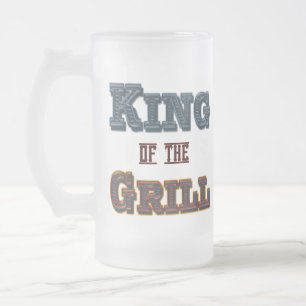King of the Grill BBQ Cooking Saying Mug