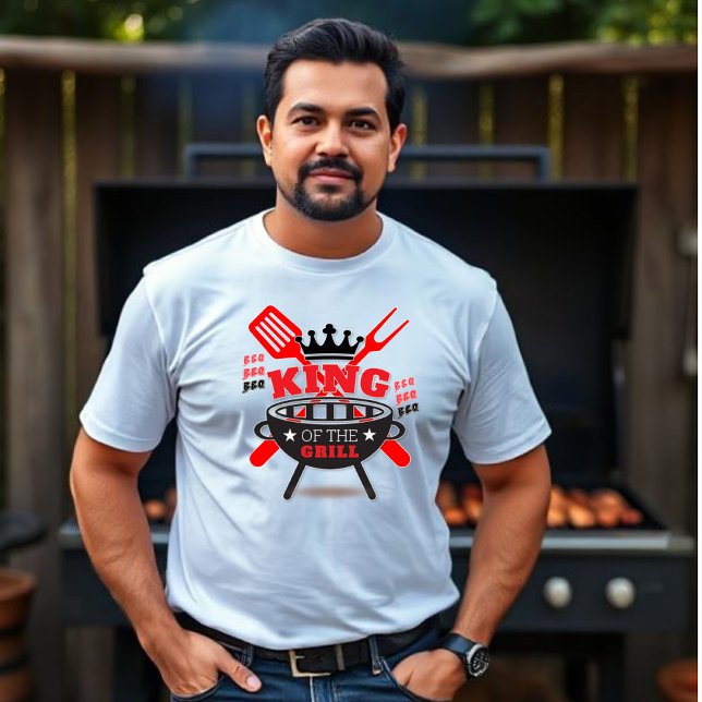 King of the Grill - BBQ T-Shirt (Creator Uploaded)