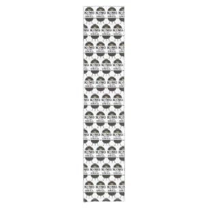 King Of The Grill, Black Gold Crown Short Table Runner