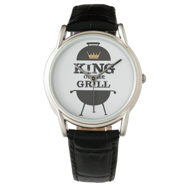 King Of The Grill, Black Gold Crown Watch (Front)