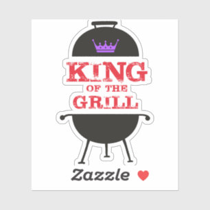 King Of The Grill, Black Purple Crown Red