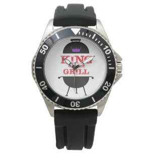 King Of The Grill, Black Purple Crown Red Watch