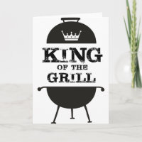 King Of The Grill, Black White Crown