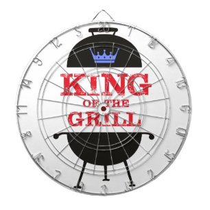 King Of The Grill, Blue Crown Red Dartboard