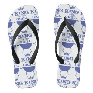 King Of The Grill, Blue Flip Flops
