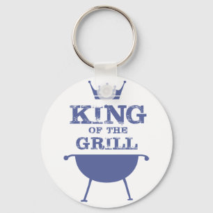 King Of The Grill, Blue Key Ring