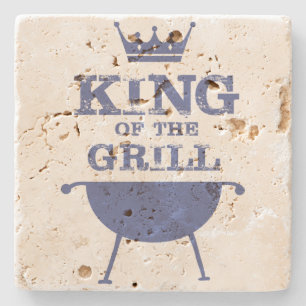 King Of The Grill, Blue Stone Coaster